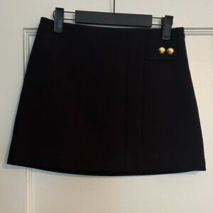 Zara Black mini skirt - brand new - Size XS